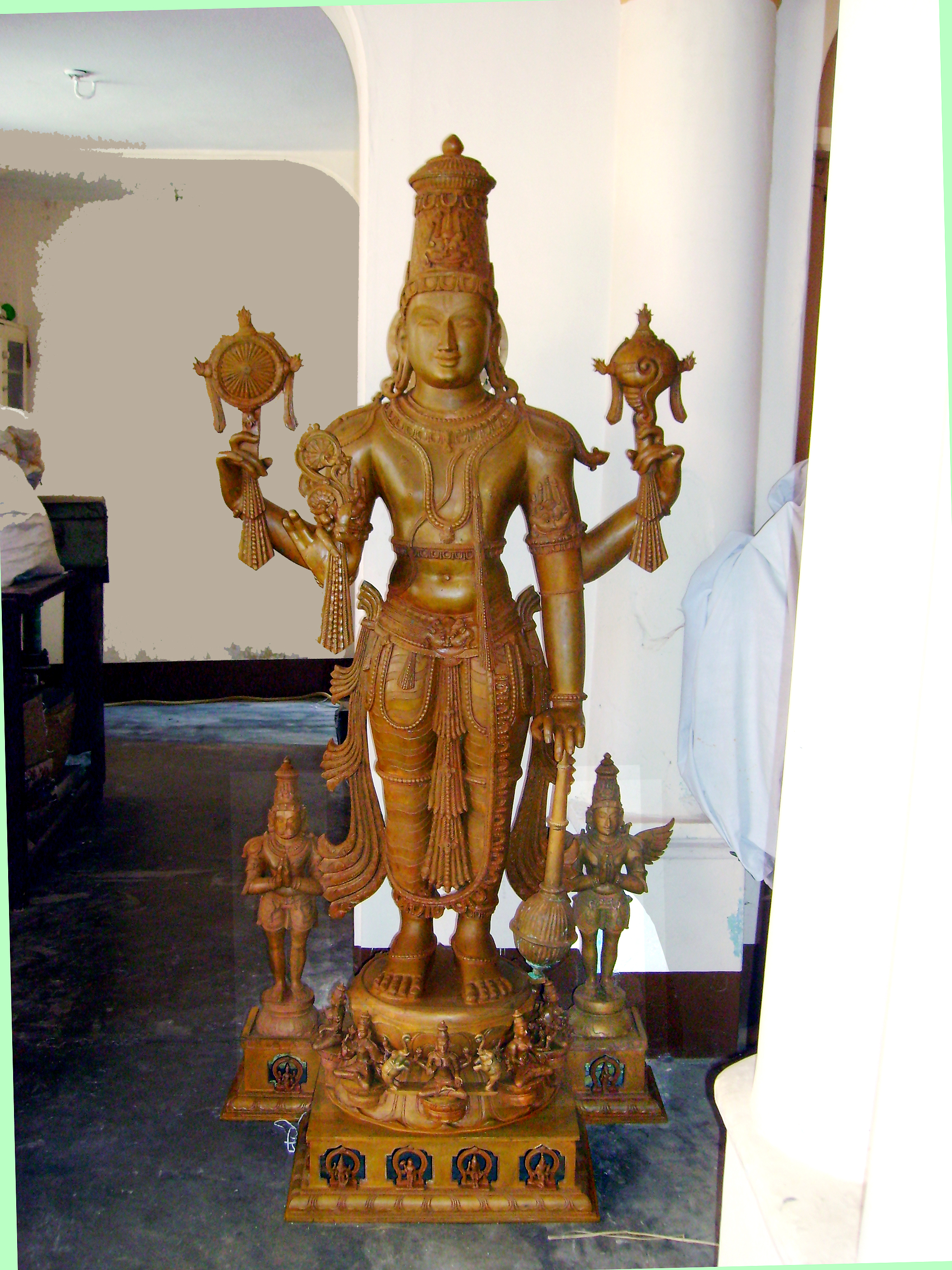 Gaja Perumal- Garudab&Hanuman&10avathar&8Laxmi Set SPL AF 76inch