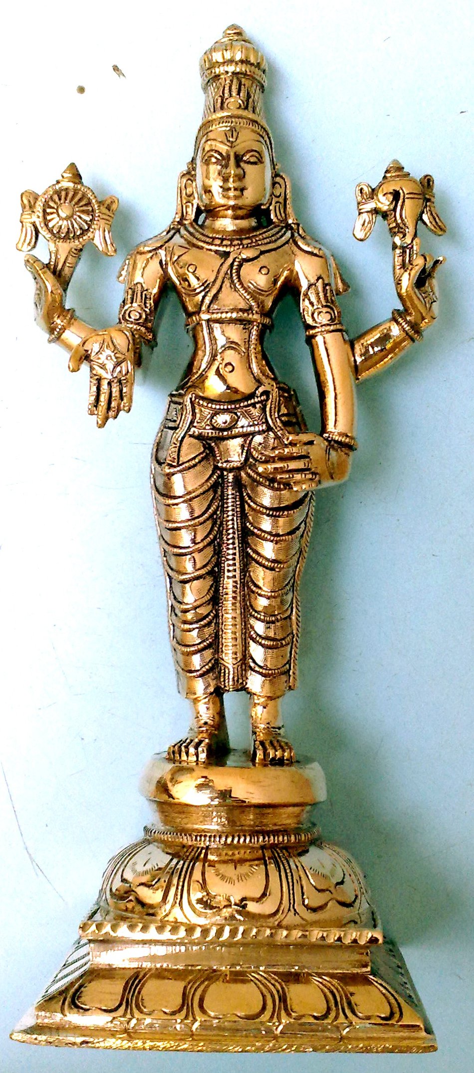 Perumal Gaja SPL Solid Gold 10,inch