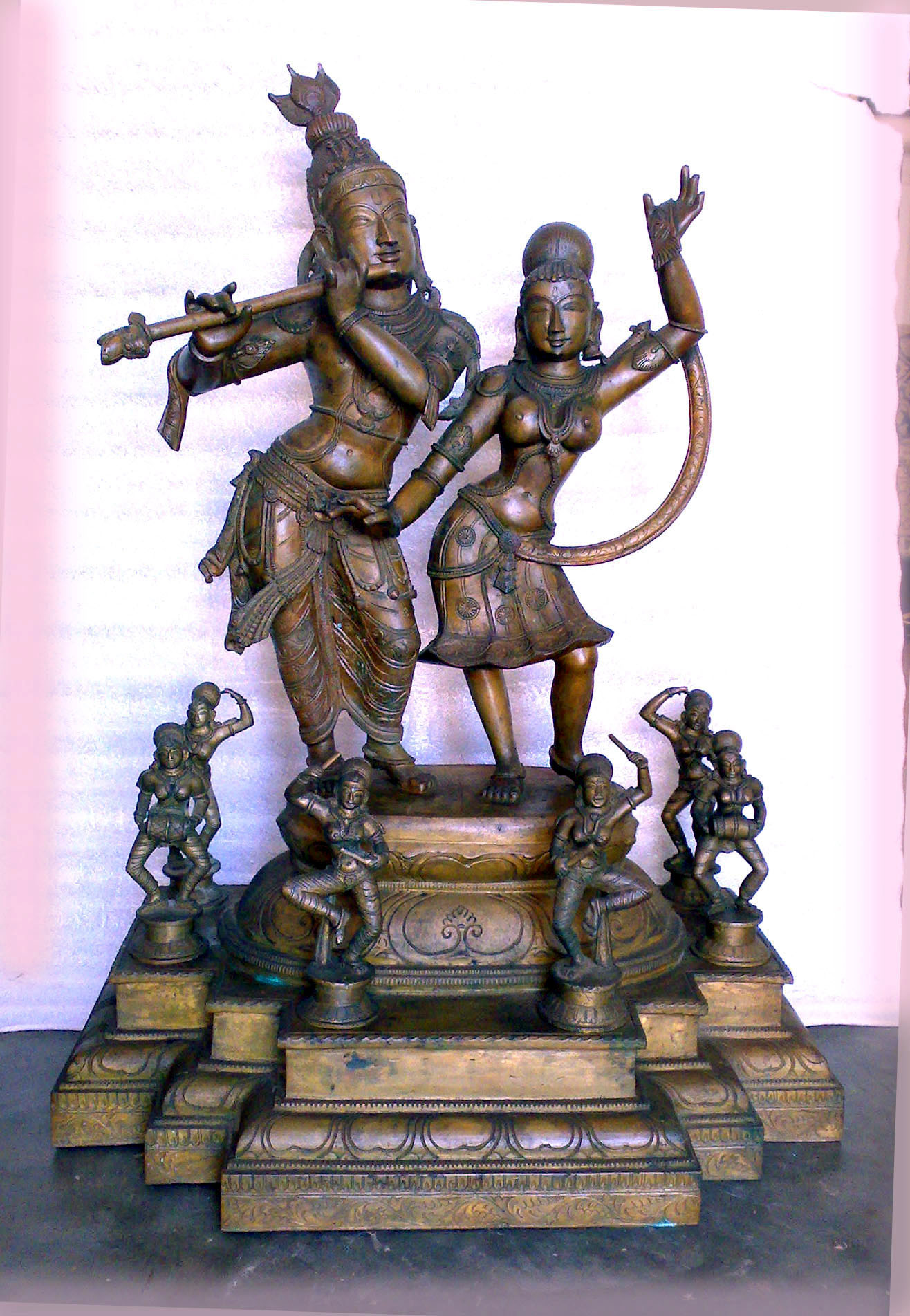 Radha Krishna With Dancers Set 27inch SPL Af
